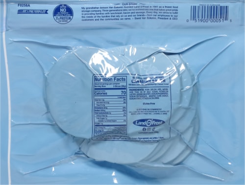 Land O' Frost® Premium Meat Natural Hickory Smoked Canadian Bacon Perspective: back