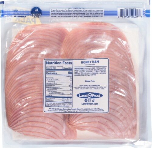 Land O' Frost Premium Honey Ham Perspective: back
