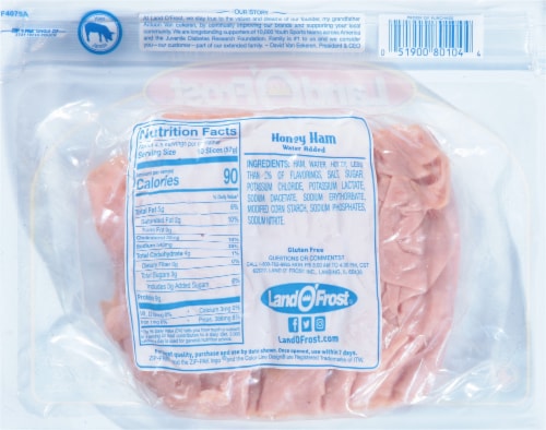 Land O' Frost® Deli Shaved® Honey Ham Perspective: back