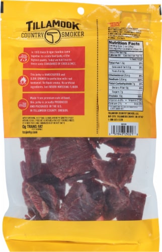 Tillamook® Country Smoker Old Fashioned Beef Jerky Perspective: back