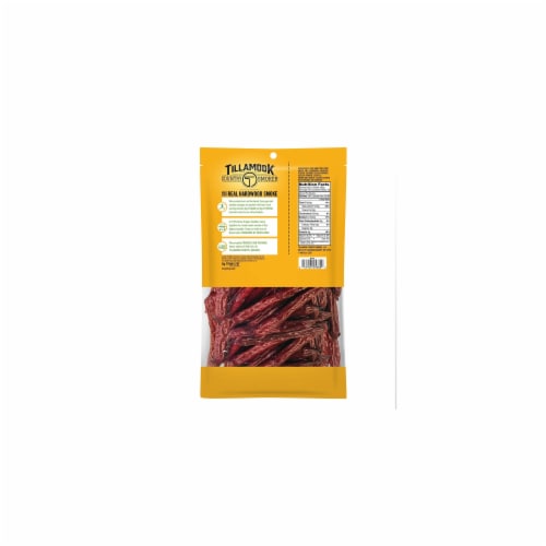 Tillamook Country Smoker 10 Oz Zero Sugar Spicy Jalapeno Smoked Sausages Perspective: back