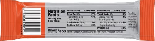Gatorade Recover® Peanut Butter Chocolate Whey Protein Bars Perspective: back