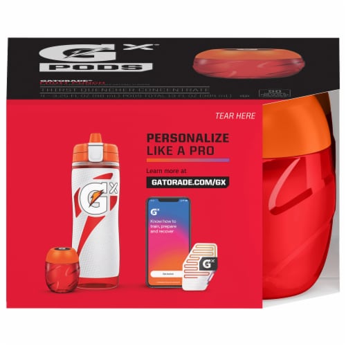 Gatorade Gx Bottle , Red