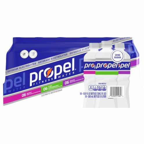 Propel® Electrolyte Variety Pack Bottled Water Perspective: back