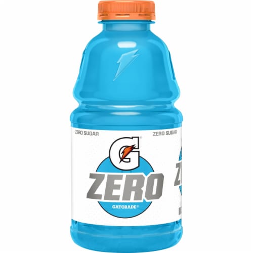 Gatorade Zero Sugar Thrist Quencher Cool Blue Sports Drink Perspective: back