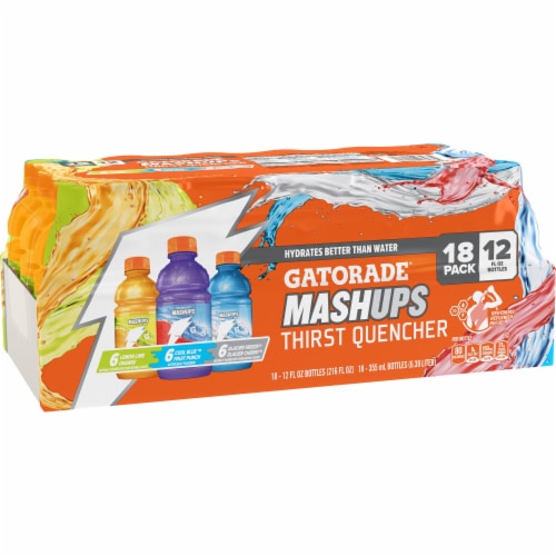 Gatorade® Mashups Sports Drink Variety Pack Bottles Perspective: back