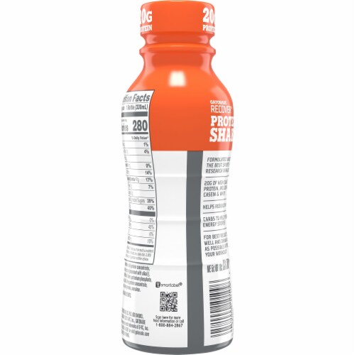 Gatorade Recover® Chocolate Casein & Whey Protein Shake, 11.16 fl