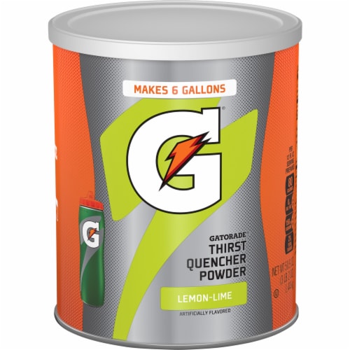 Gatorade® Lemon-Lime Thirst Quencher Powder Perspective: back