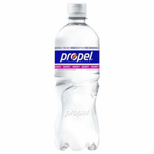 Propel® Zero Calorie Electrolyte Berry Flavored Bottled Water Perspective: back