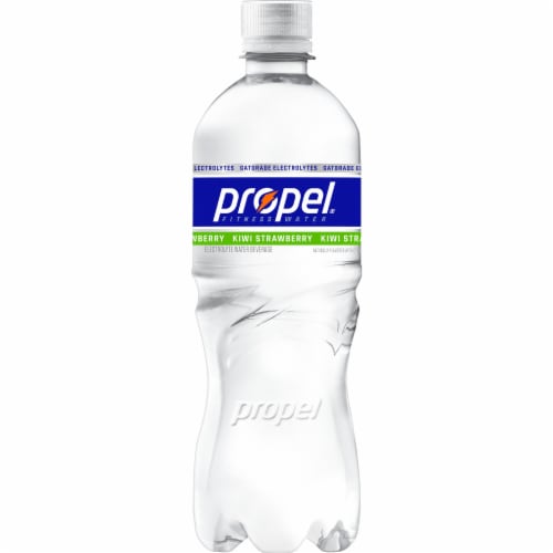 Propel® Zero Sugar Strawberry Kiwi Flavored Electrolyte Water Beverage Perspective: back
