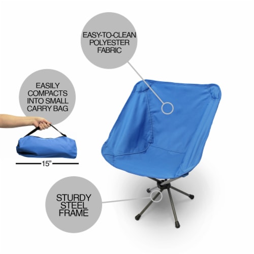 Four Seasons Courtyard Blue Compact Chair 1 Ralphs