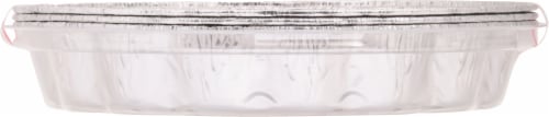 Handi-foil® Cook-n-Carry® Round Cake Pans and Lids - Silver Perspective: back