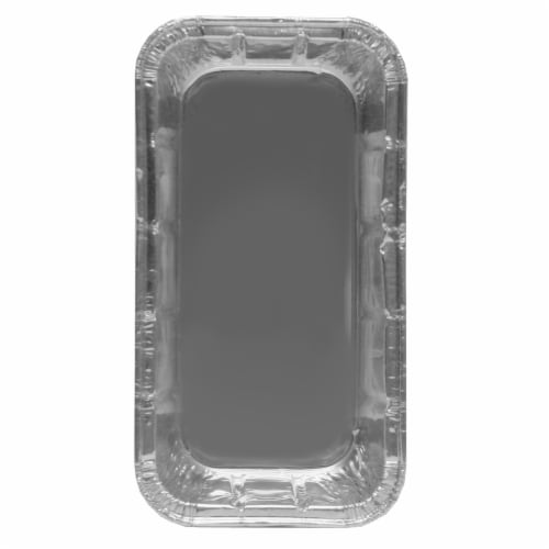Handi-foil® Cook-n-Carry Mini Loaf Disposable Pans & Lids - Silver Perspective: back