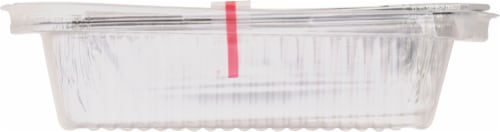 Handi-foil® iChef® Square Cake Pans and Lids - Silver Perspective: back