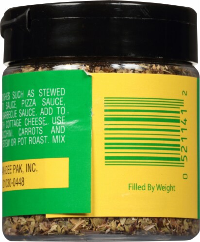 Spice Trend® Oregano Leaves Perspective: back