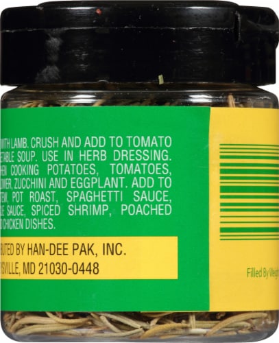 Spice Trend® Rosemary Leaves Perspective: back