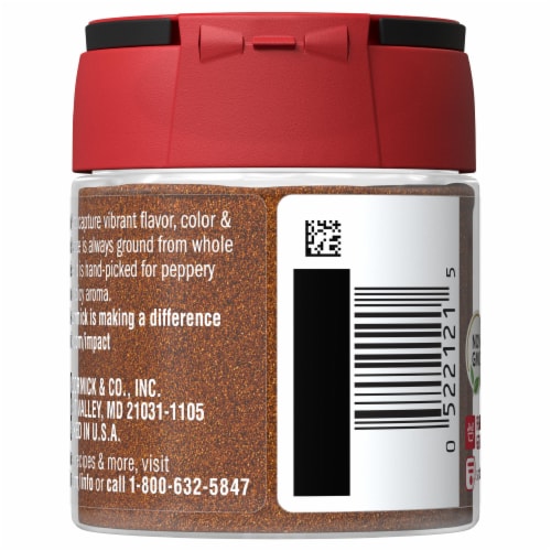 McCormick® Ground Allspice Perspective: back