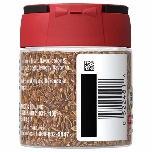 McCormick Dill Seed Perspective: back