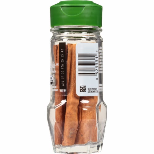 McCormick Gourmet Organic Saigon Cinnamon Sticks Perspective: back