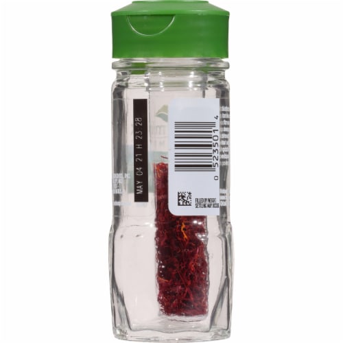 McCormick Gourmet All Natural Spanish Saffron Perspective: back