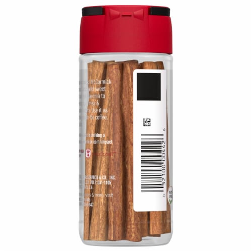 McCormick Cinnamon Sticks Perspective: back