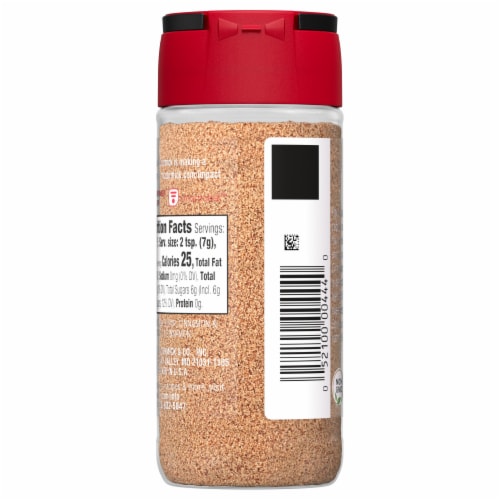 McCormick Cinnamon Sugar Perspective: back
