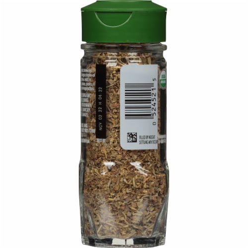 McCormick Gourmet™ Organic Italian Seasoning Perspective: back