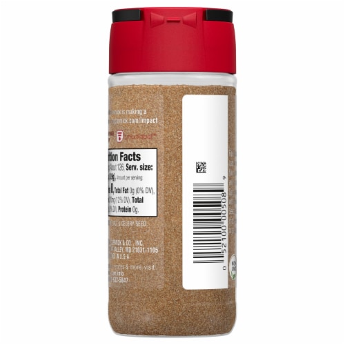 McCormick® Celery Salt Perspective: back