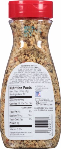 McCormick Salad Toppins Roasted Garlic Caesar Perspective: back