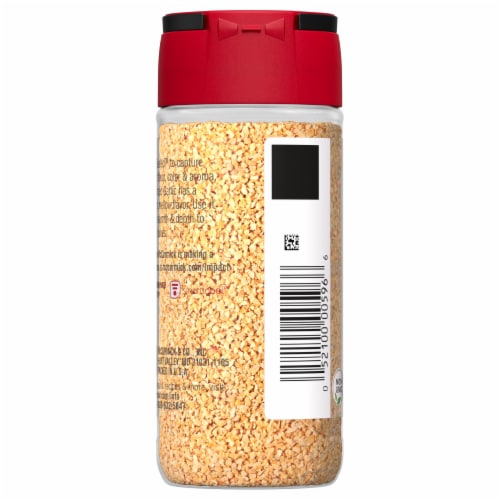 McCormick® Minced Garlic Perspective: back