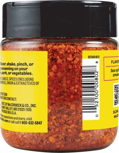 McCormick® Flavor Maker Chicken Topping Seasoning Perspective: back