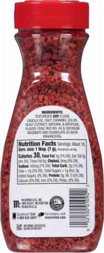 McCormick Imitation Bacon Bits Perspective: back