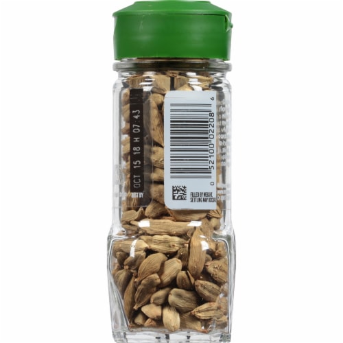 McCormick Gourmet All Natural Whole Cardamom Pods Perspective: back