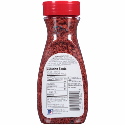 McCormick Imitation Applewood Smoked Bacon Bits Perspective: back