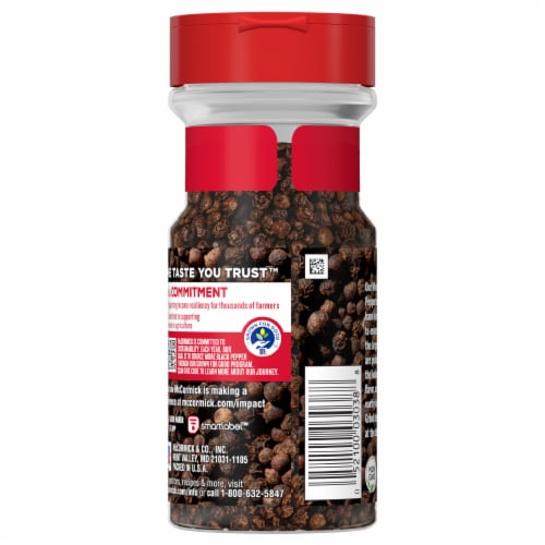 McCormick Whole Black Pepper Perspective: back