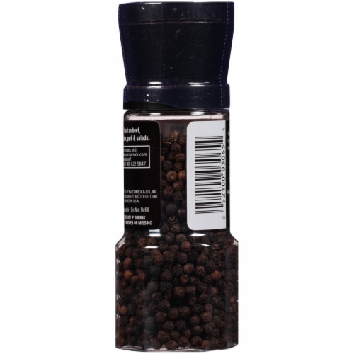 McCormick Black Peppercorn Grinder Perspective: back