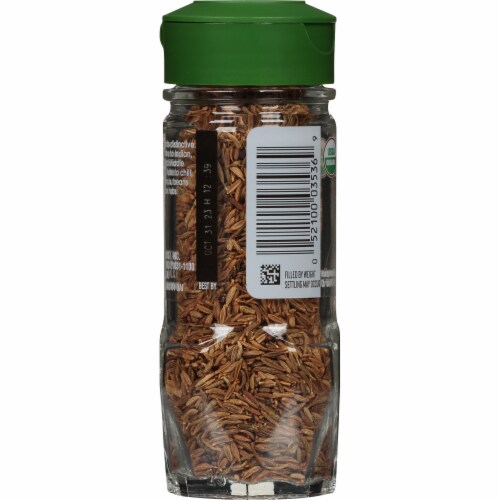 McCormick Gourmet™ Organic Cumin Seed Perspective: back