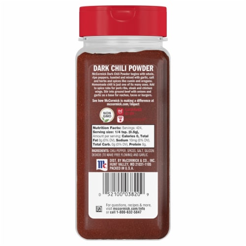 McCormick Dark Chili Powder, 7.5 oz - Baker’s