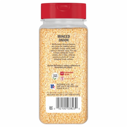 McCormick® Minced Onion Perspective: back