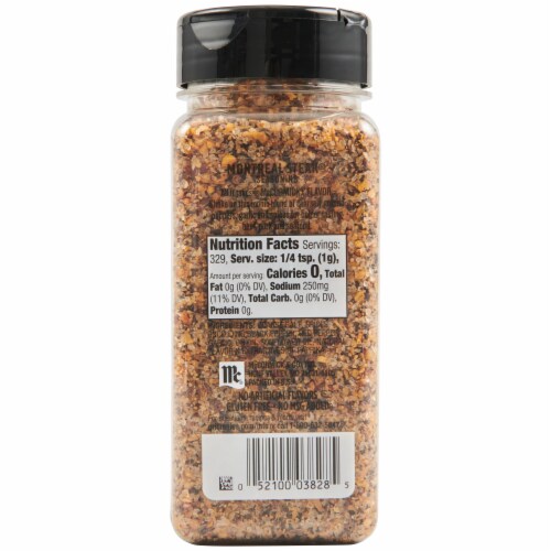 McCormick Grill Mates Montreal Steak Seasoning Perspective: back