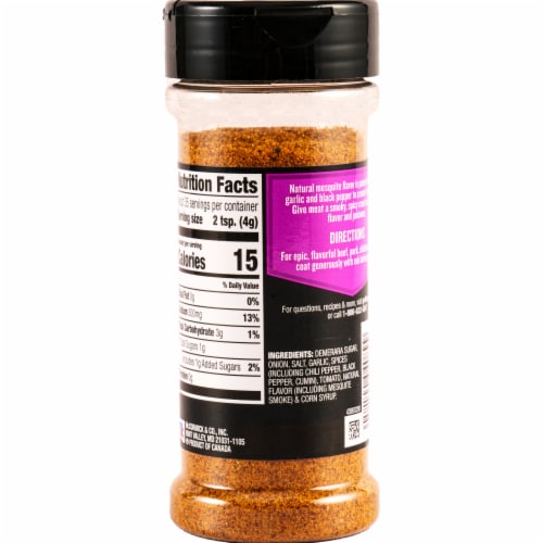 McCormick Grill Mates Mesquite Rub Perspective: back