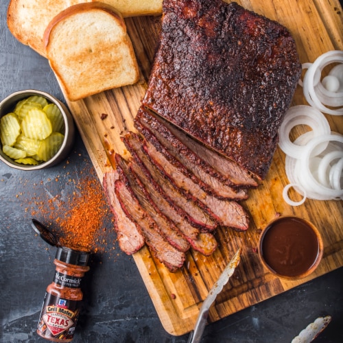 McCormick® Grill Mates® Rich & Smoky Texas BBQ Seasoning Perspective: back