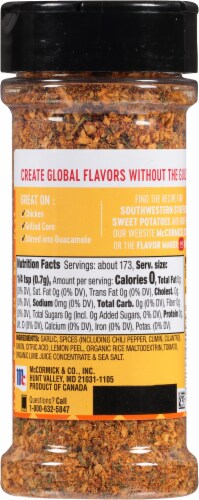 McCormick® Mexican Taco Truck Seasoning Perspective: back