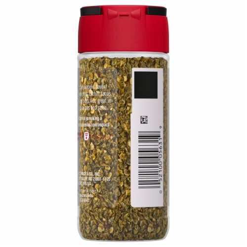 McCormick Crushed Jalapeno Pepper Perspective: back