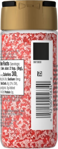 McCormick® Candy Cane Finishing Sugar Perspective: back