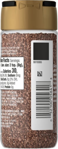 McCormick® Limited Edition Hot Cocoa Finishing Sugar Perspective: back