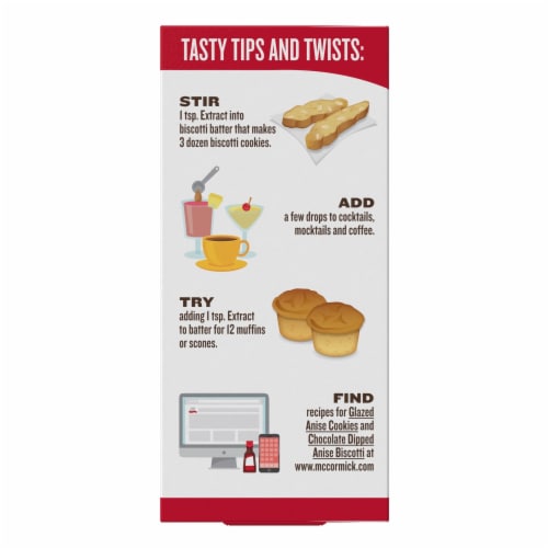 McCormick® Pure Anise Extract Perspective: back