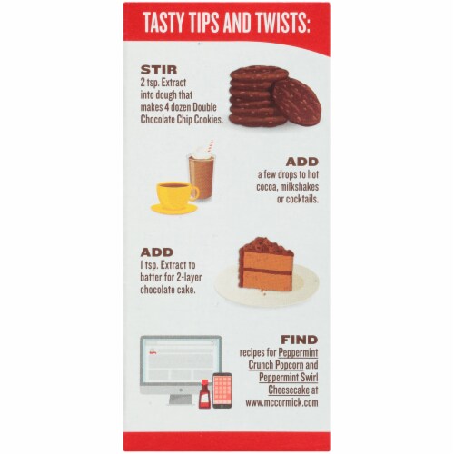 McCormick Pure Peppermint Extract Perspective: back