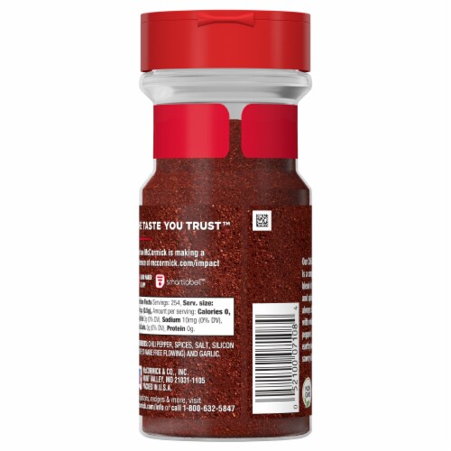 McCormick® Chili Powder Perspective: back
