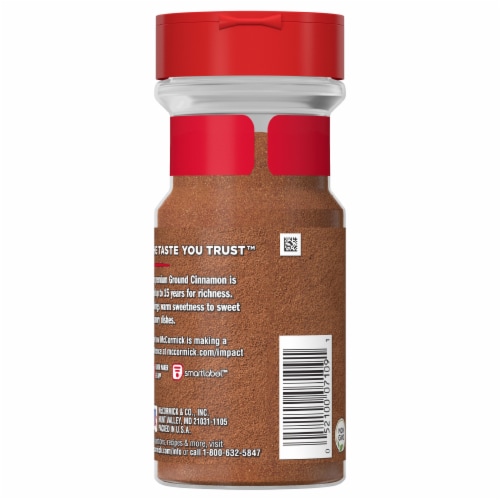 McCormick® Ground Cinnamon Perspective: back